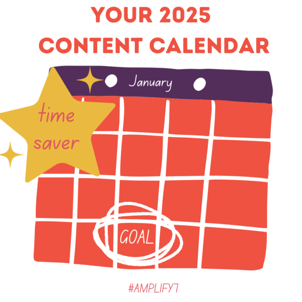 2025 Marketing Calendar